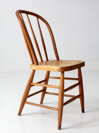 antique Windsor back farmhouse chair