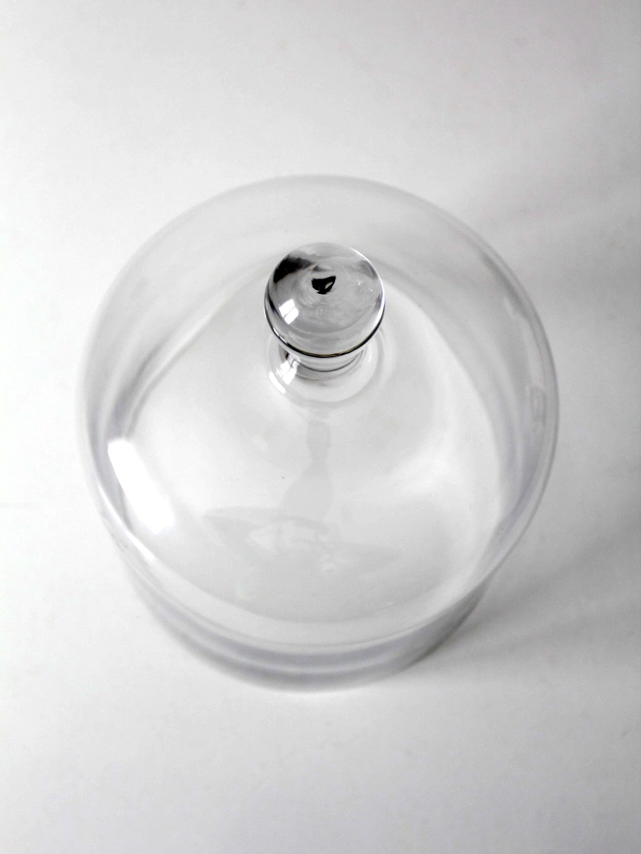 vintage glass cloche