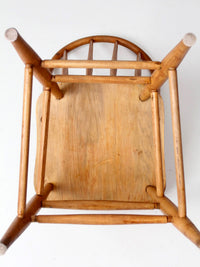 antique Windsor back farmhouse chair