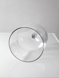 vintage glass cloche