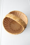 vintage hand woven basket