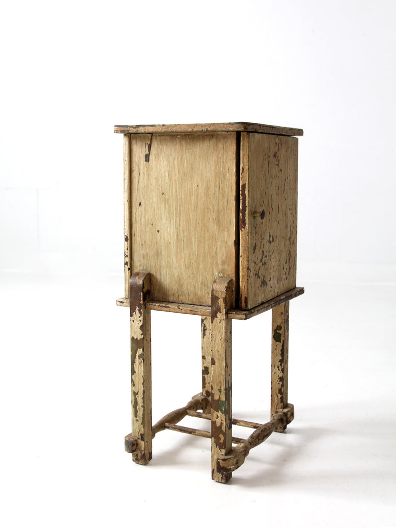 antique humidor cabinet