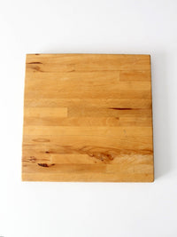 vintage handmade wood cutting board