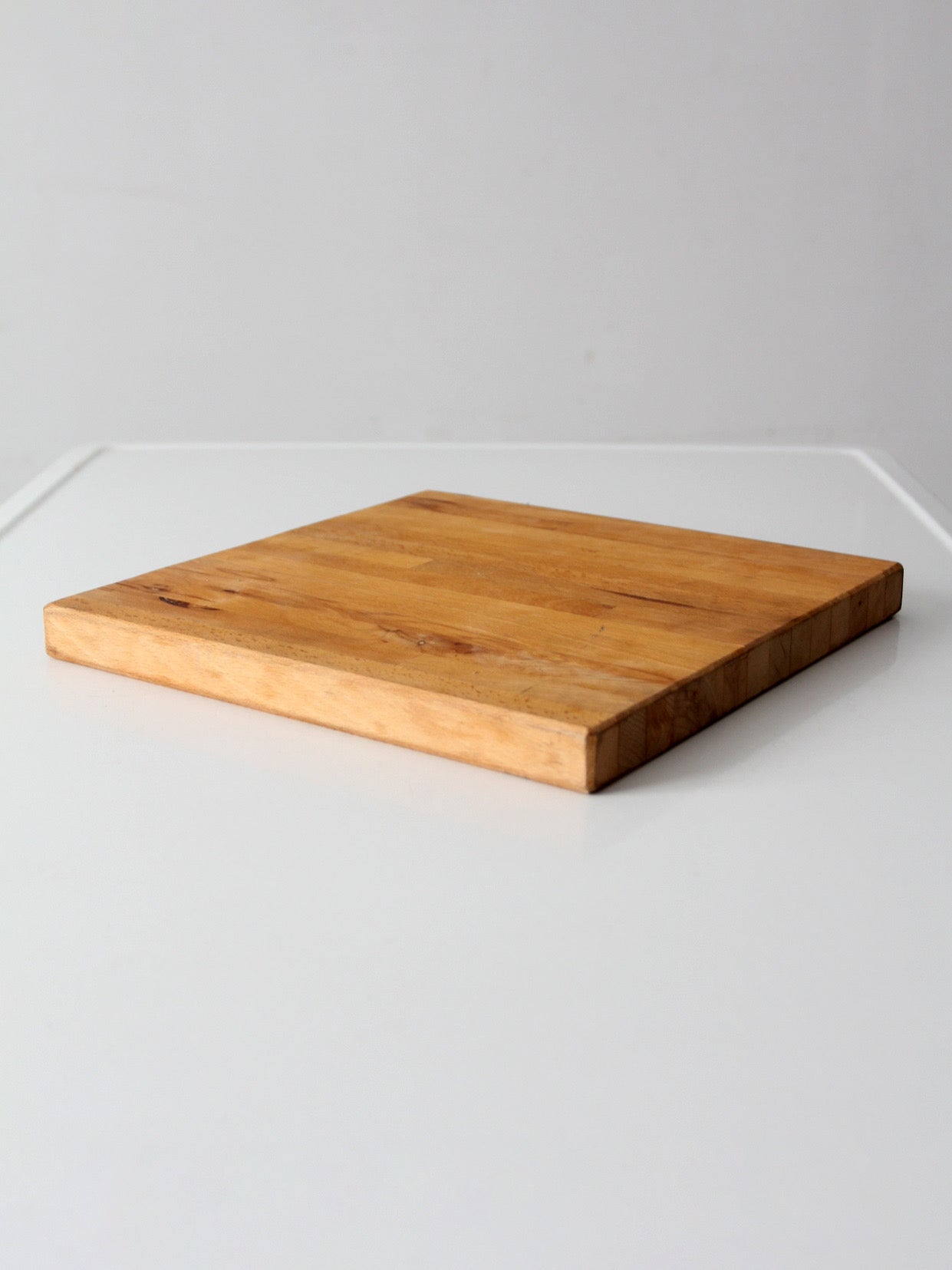 vintage handmade wood cutting board
