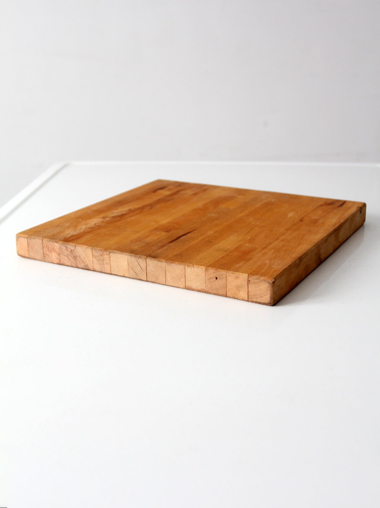 vintage handmade wood cutting board