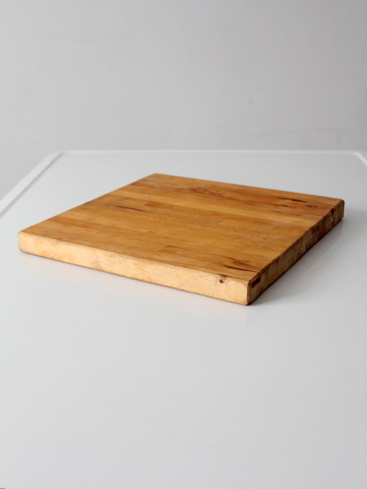 vintage handmade wood cutting board