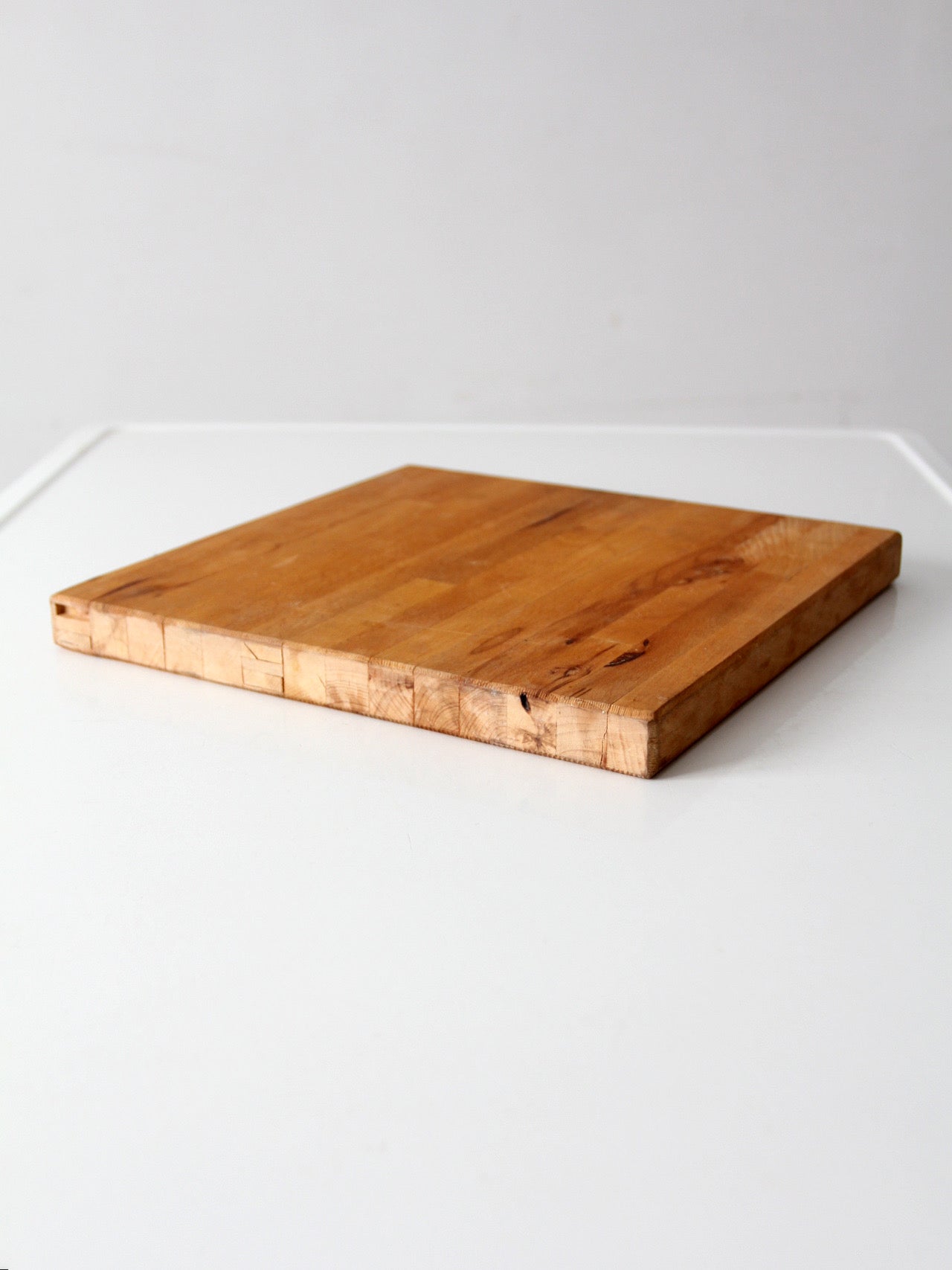 vintage handmade wood cutting board