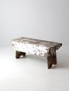 antique primitive farmhouse bench