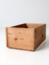vintage Placerville Fruit crate