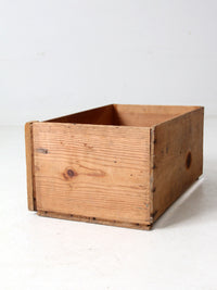 vintage Placerville Fruit crate