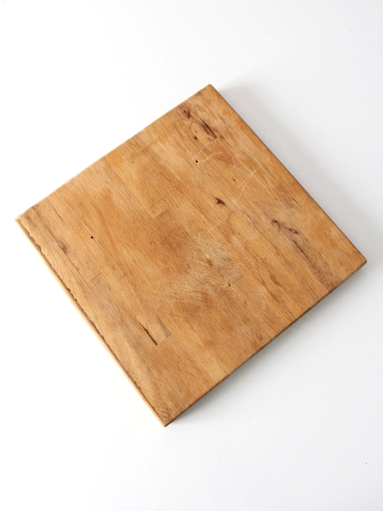 vintage handmade wood cutting board
