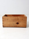 vintage Placerville Fruit crate