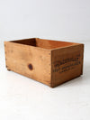 vintage Placerville Fruit crate