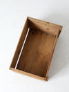 vintage Placerville Fruit crate