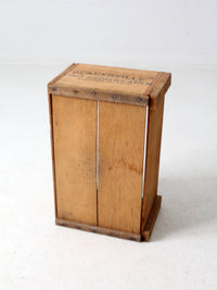 vintage Placerville Fruit crate