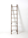 antique wood picking ladder