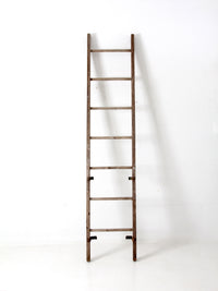 antique wood picking ladder