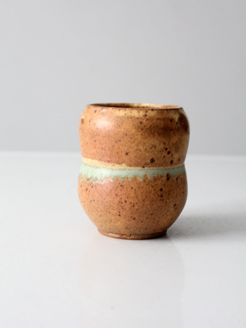 vintage studio pottery vase