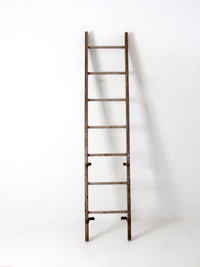 antique wood picking ladder