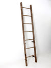 antique wood picking ladder