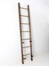 antique wood picking ladder