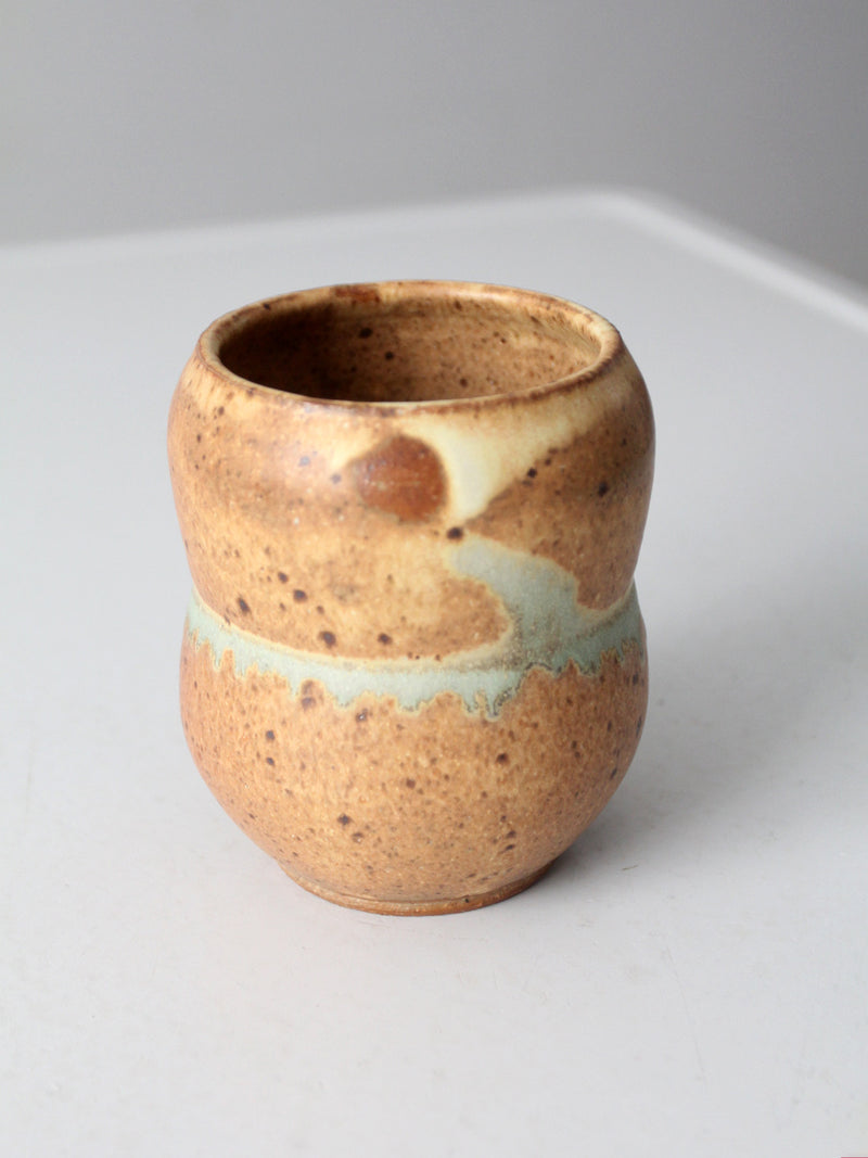 vintage studio pottery vase