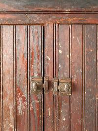 antique primitive cupboard cabinet