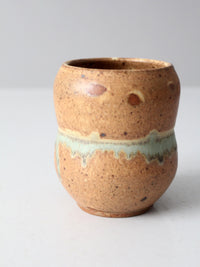 vintage studio pottery vase