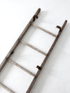 antique wood picking ladder