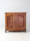 vintage French Louis XV Style cabinet with drawer interior