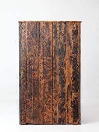 antique primitive cupboard cabinet