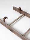 antique wood picking ladder