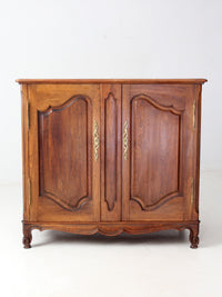vintage French Louis XV Style cabinet with drawer interior