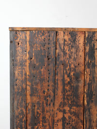 antique primitive cupboard cabinet