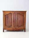 vintage French Louis XV Style cabinet with drawer interior