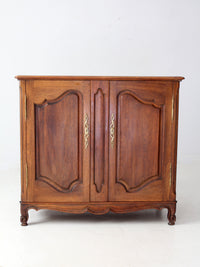 vintage French Louis XV Style cabinet with drawer interior