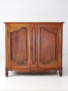 vintage French Louis XV Style cabinet with drawer interior