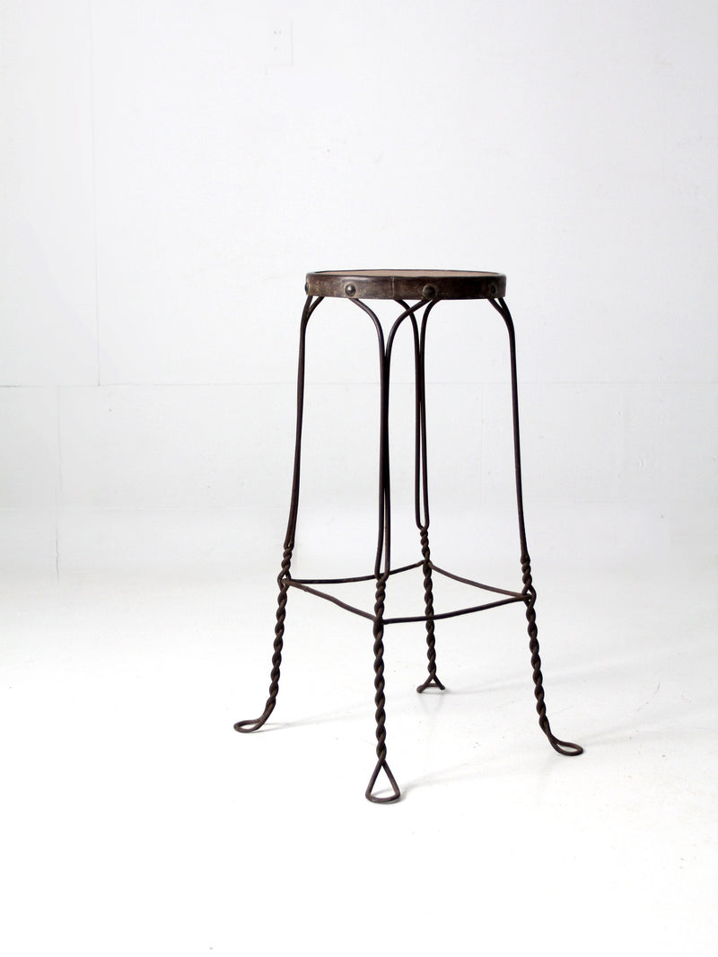 antique ice cream parlor stool