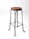 antique ice cream parlor stool