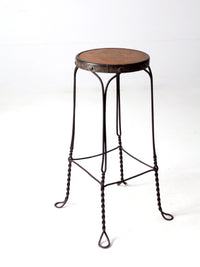 antique ice cream parlor stool