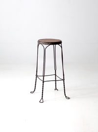 antique ice cream parlor stool