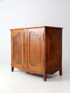 vintage French Louis XV Style cabinet with drawer interior