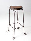 antique ice cream parlor stool