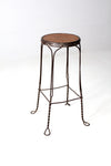 antique ice cream parlor stool