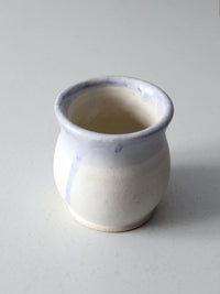 vintage handmade studio pottery vase