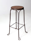 antique ice cream parlor stool