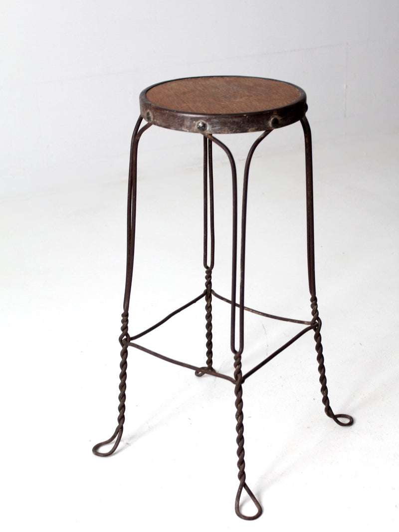 antique ice cream parlor stool