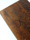antique Mission oak desk