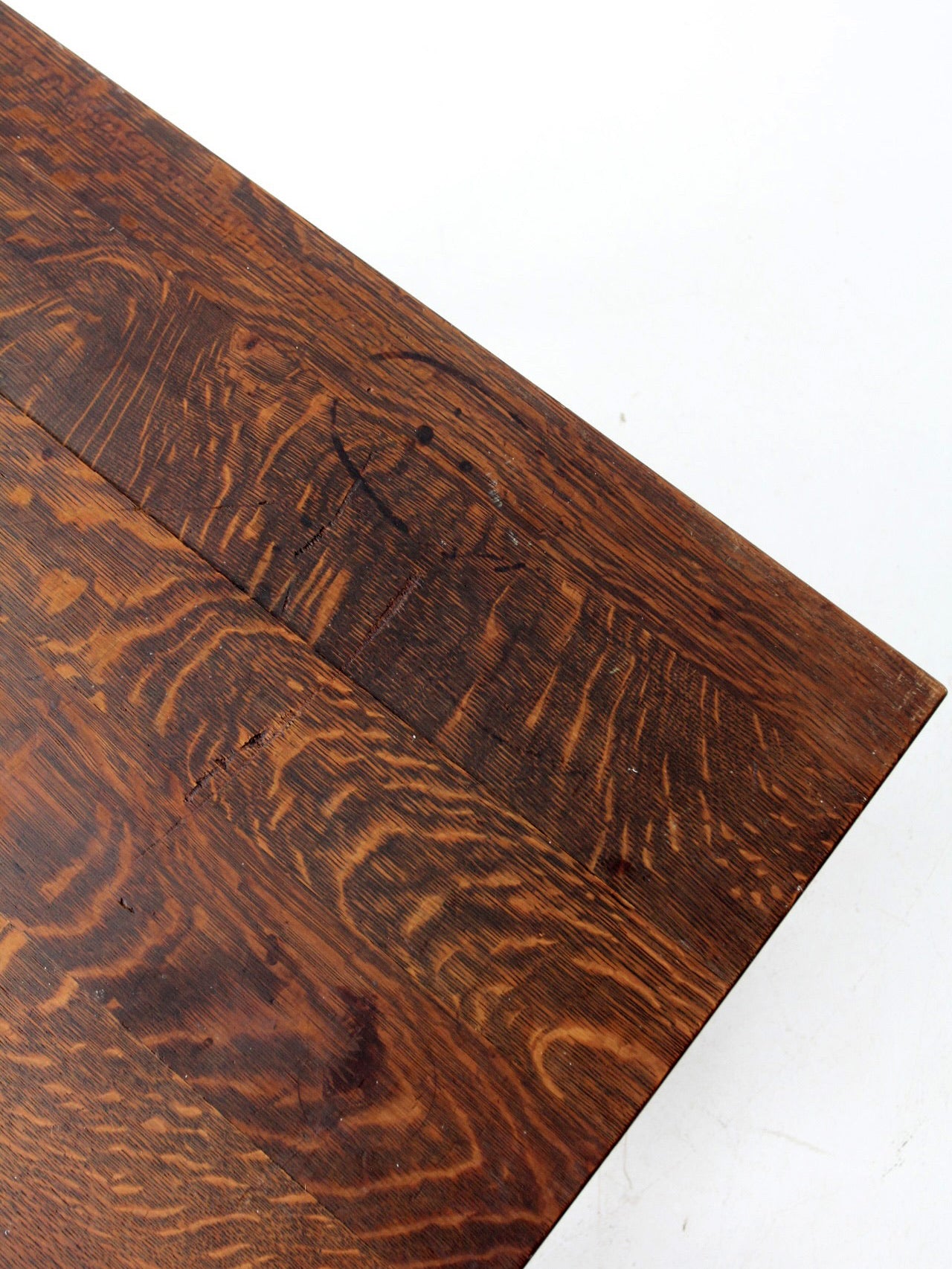 antique Mission oak desk