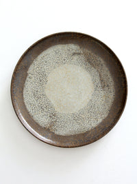 vintage studio pottery plate